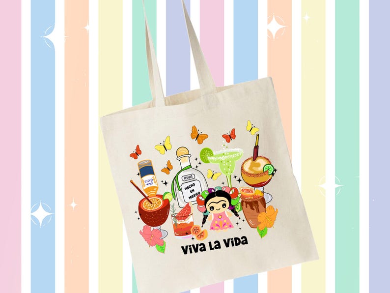 Frida, mexikanische Puppe, Margarita, Paloma, Tequila Cocktail, Schmetterlinge, Michelada PNG, Boracha, digital herunterladbare Datei, trendiges T-Shirt Bild 4