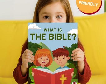 Bible Study Storybook Printable Kids Christian Homeschool Faith Activity Digital Download Products Bible Verse Study Guide Reading Prints