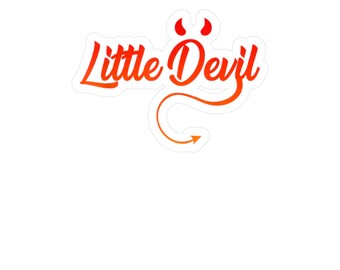 Little Devil Little Devil Devil Sticker