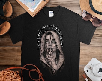 Camicia Uomo Divertente "F*CKS I Give" – T-Shirt Con Suora – Regalo Umoristico