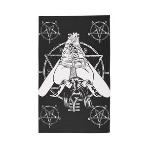 Devil Worship Girl Dobby Rug