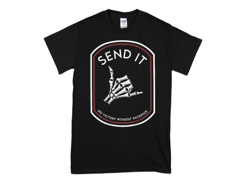 Não envie nenhuma vitória sem sacrifício, camiseta engraçada de aniversário, aniversários, feriados, presentes diários, camisetas com ideias Black