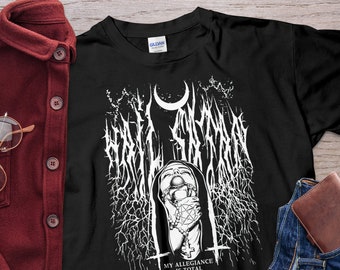 Slechte Nun Mijn trouw is totaal Unholy Nun Unisex T-shirt