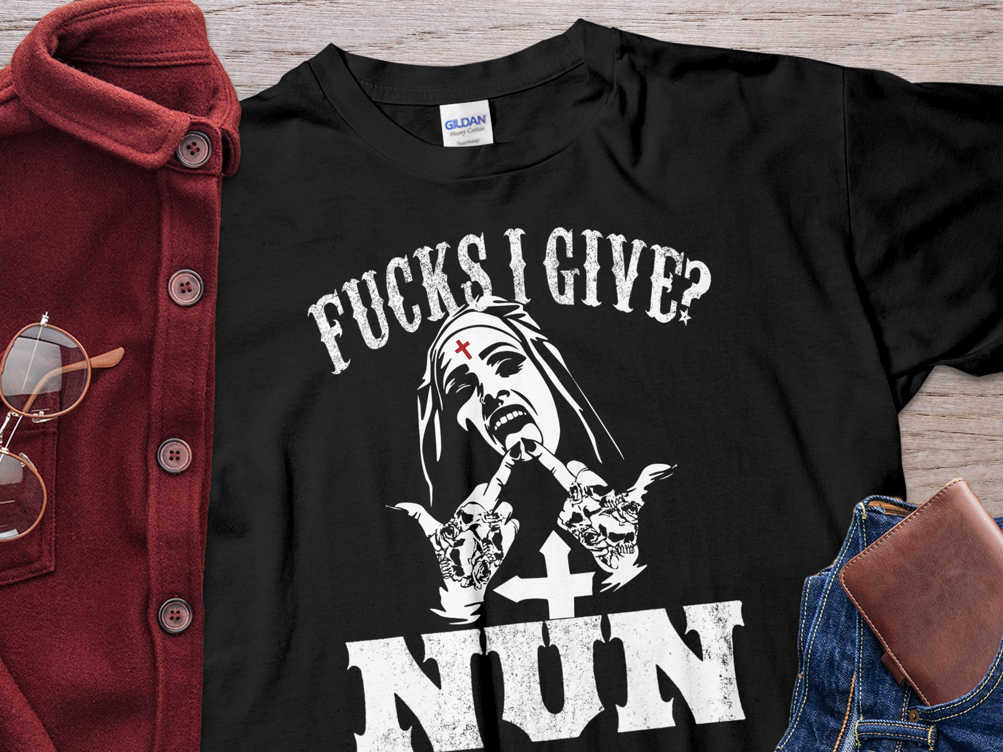 ミュージシャン NECROSANCT/Completely Fuck Off T-shirt No Fucks Given Shirt - Etsy