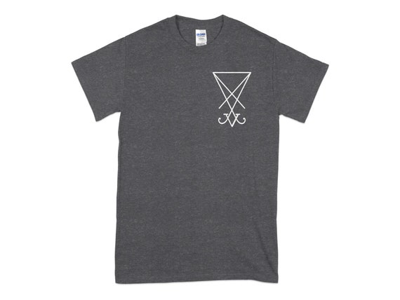 Baphomet - Discreet Satanist Symbol Shirt For Daily Life Baphomet - Discreet Satanist Symbol Shirt For Daily Life