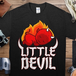 Little Devil naughty kid little devil T-Shirt, devil naughty kid shirt, devil t-shirt, devil evil satan shirts, angel depending shirt