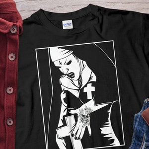 Bad Nun Unholy Nun Gift Unholy Nun Unisex T-shirt
