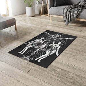 Sacrificial Nun To Satan Dobby Rug