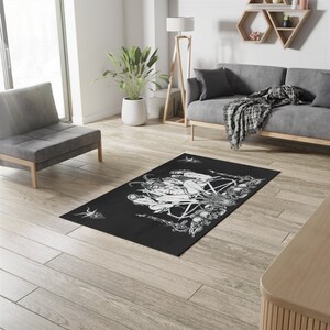 Satanic Love Girls Dobby Rug