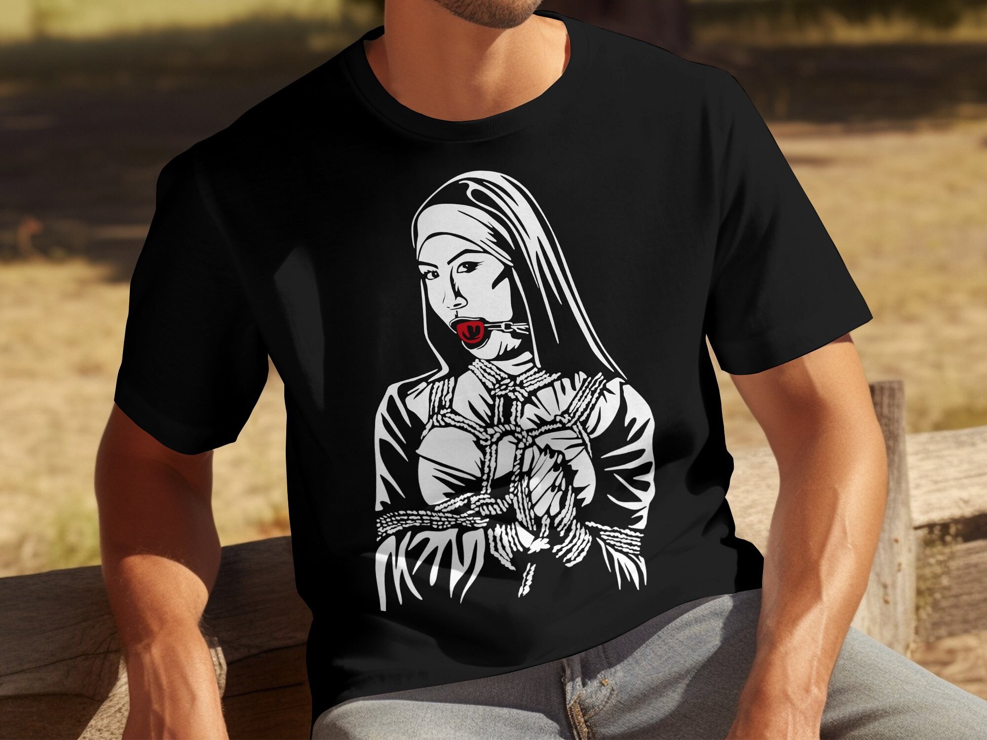 Unholy Nun Religion Makes Me Gag Unholy Nun Shirt Unisex Tshirt Etsy