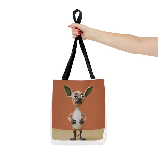 Designer-Umhängetasche mit Tiermotiv - Perfekt für Tierliebhaber und Fans von lustigen Hunden