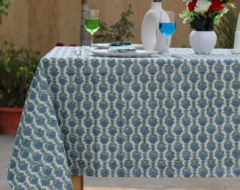 Vintage Cotton Table Cloth Square/Rectangle/Round Custom Table Table Top Covers With Napkin/Placemat/Runner Table Decor.