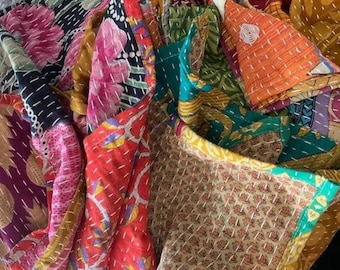 Mix And Match Assorted napkin Kantha Vintage Napkin| Cocktail Napkin, Table decor napkin, Reusable, Vintage,Washable ethnic Cotton napkin