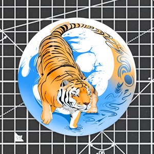 Tiger sticker | vinyl sticker