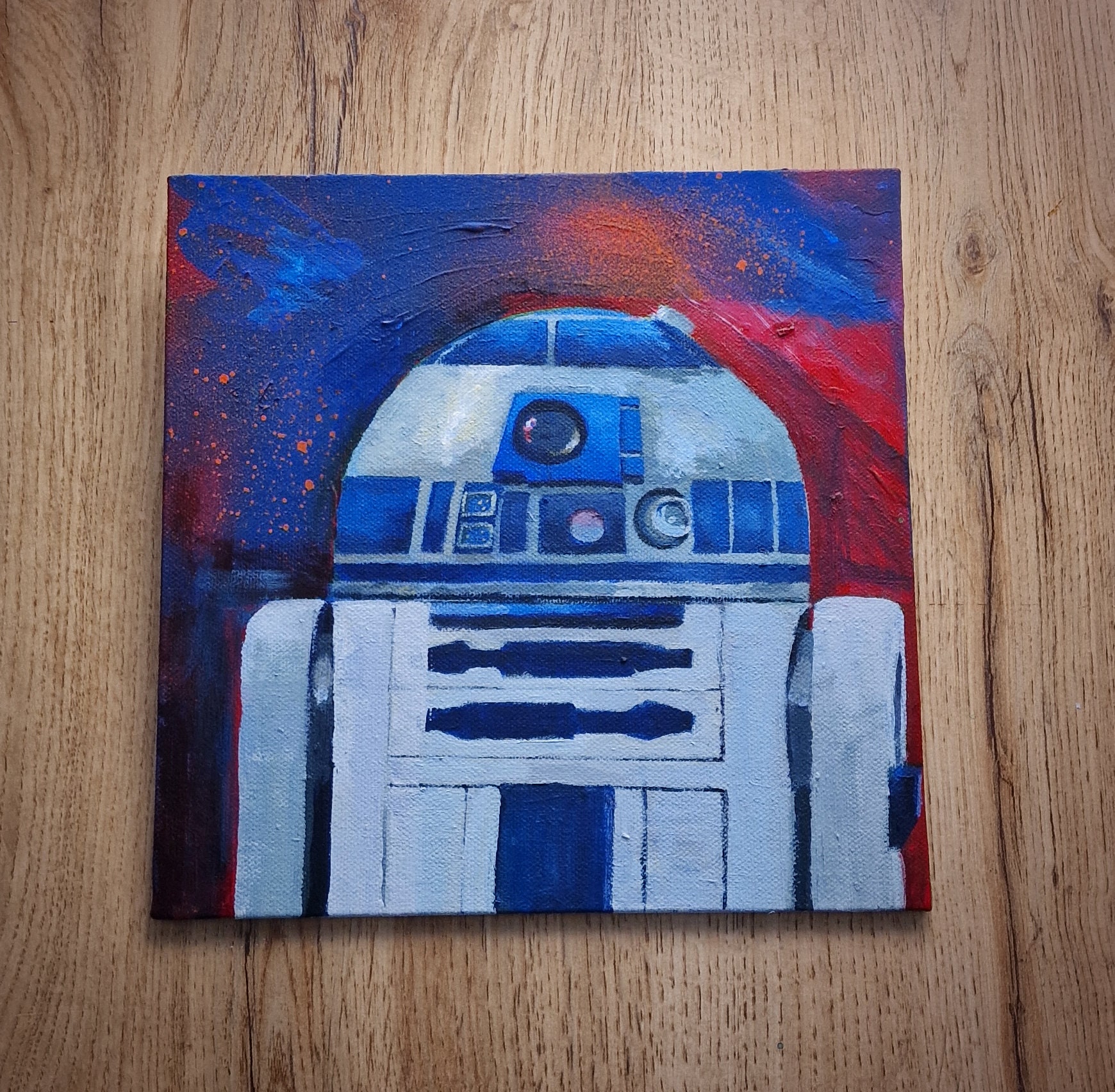Notebook DIAMOND PAINTING KIT Star Wars Droid R2-D2 Partial Drill Crystal  Art Craft Buddy 