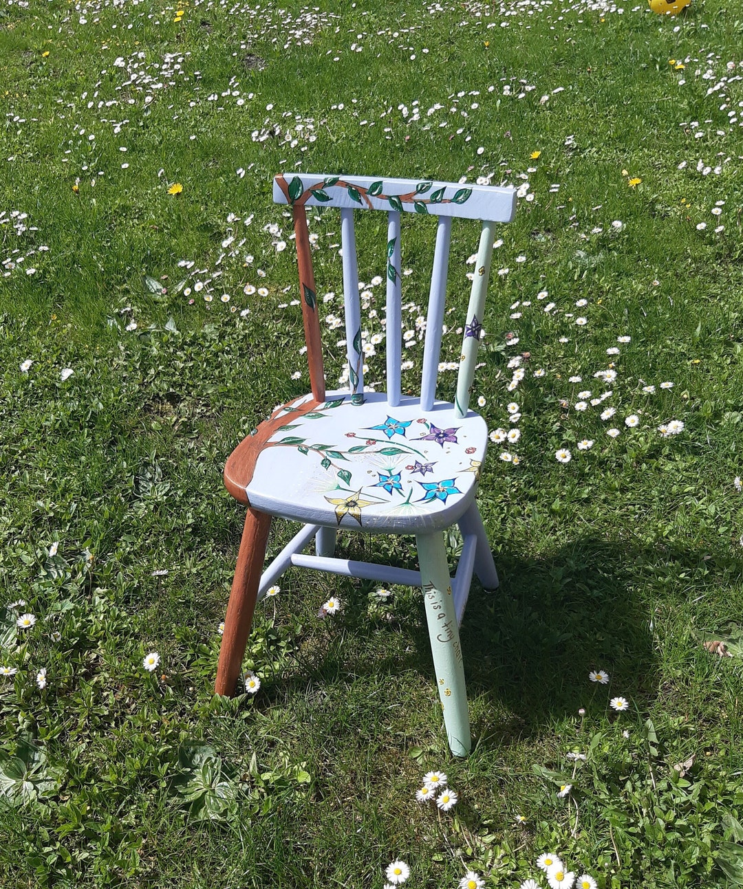 Vintage Children's Chair - Etsy