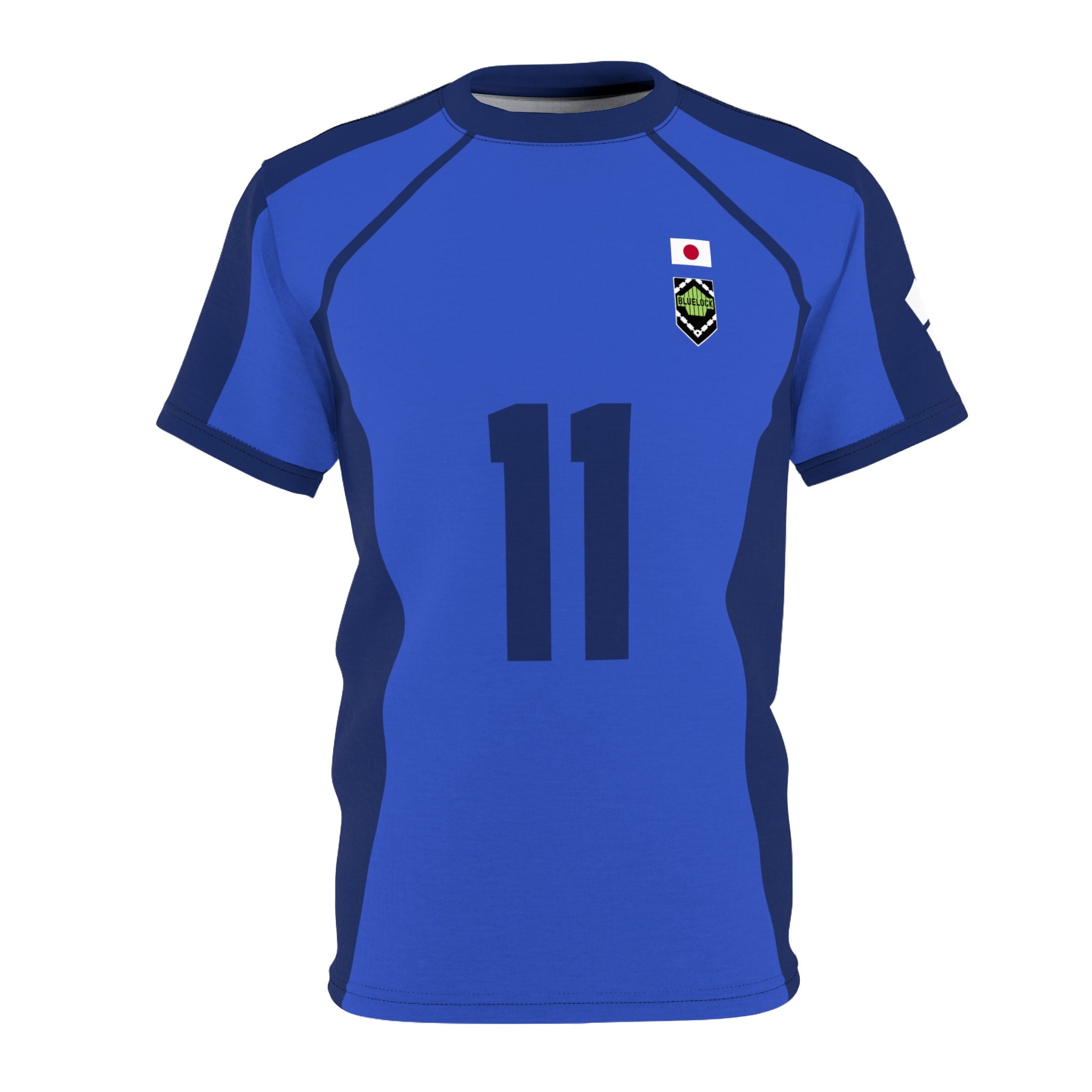 Blue Lock Sport Jersey, Yoichi Isagi Football Club Soccer Jersey, Anime ...