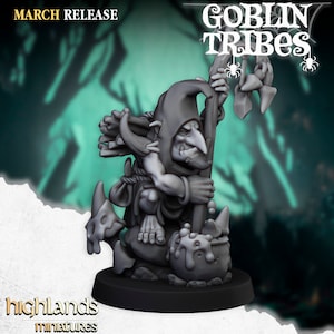 Swamp Goblin Shaman - Highlands Miniatures