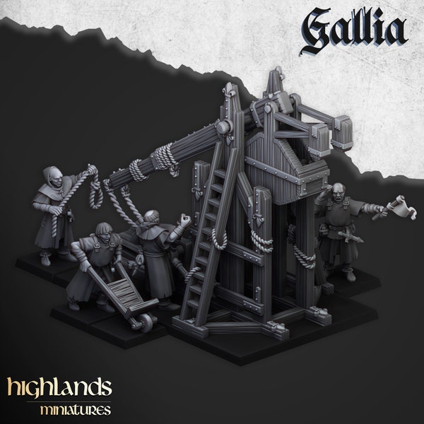 Gaul Trebuchet – Highlands Miniatures