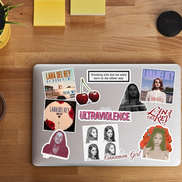 Lana Del Rey Sticker,Laptop Sticker,Sticker Pack, IPad Sticker, Journal Note Sticker,GoodNotes Sticker,Instant Download,Born to Die,Fan