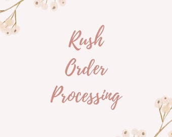 Rush Order Processing