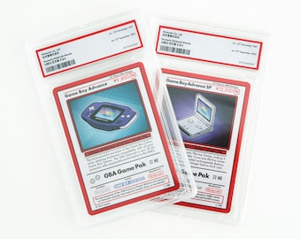Nintendo Game Boy Advance + SP Console Cards | Limited Print Series 1