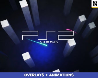 Playstation PS2 Stream Overlay + Animation