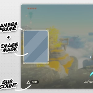 Stream Asset Overlay + Twitch Alerts | Zelda Breath of the Wild BOTW ...