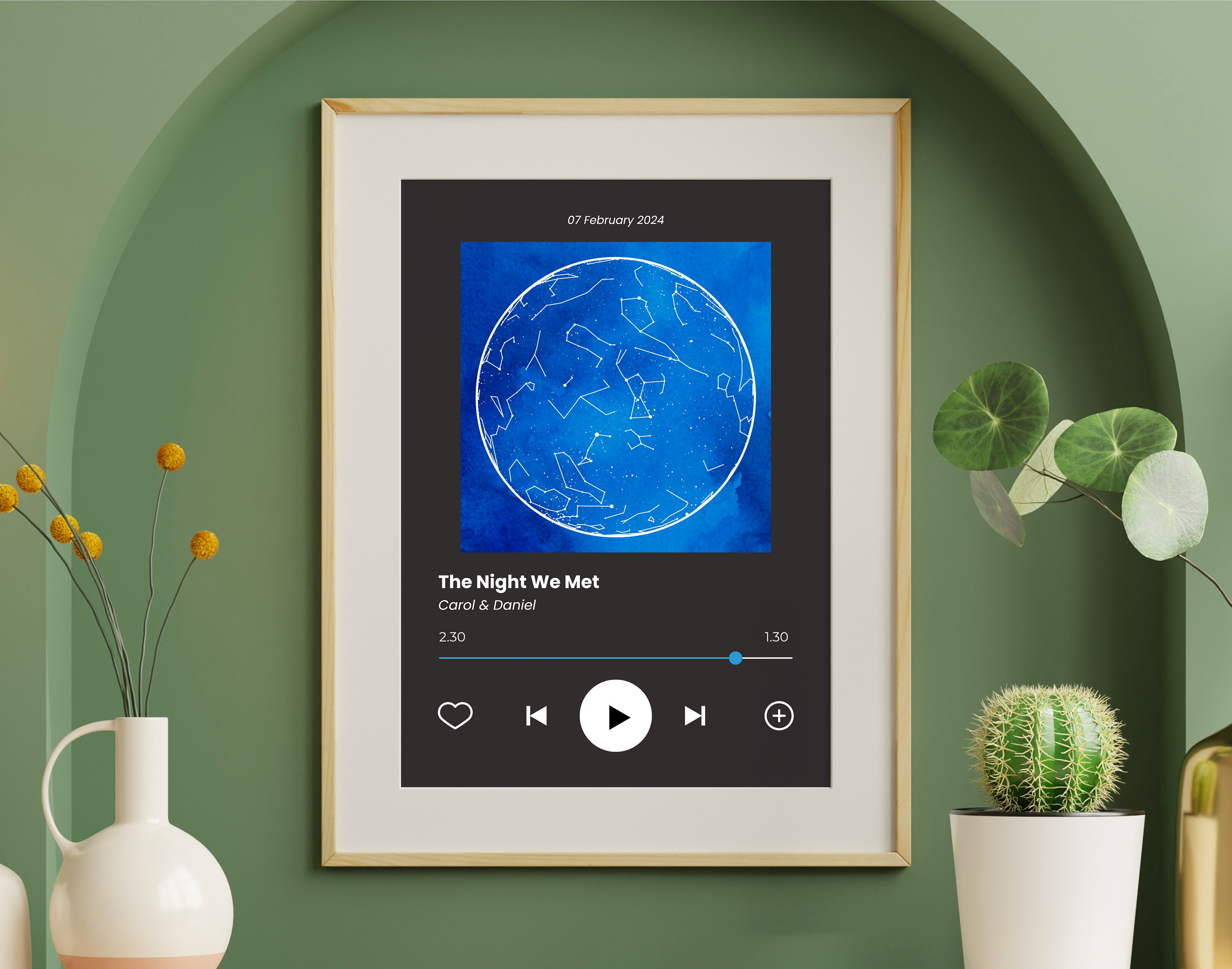 Star Map Custom Star Map Constellation - Il Fullxfull.5755304232 Pysq 