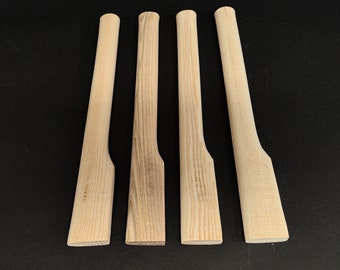 Lot of 4 pcs 18 inch (460 mm) Replacement Axe Handle blank, hand Crafted