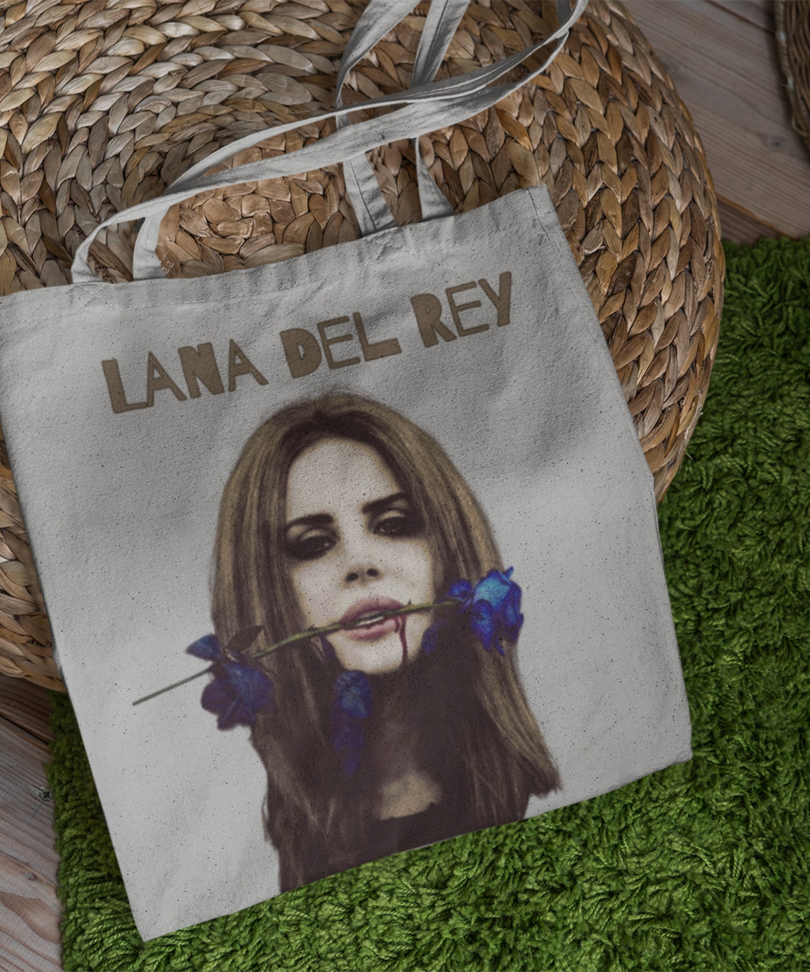 Lana Del Rey Tote Bag Lana Del Rey Merch Canvas