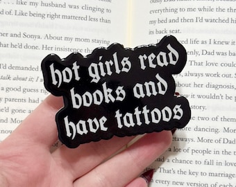 Spooky Tattooed Bookworm Phone Grip: Halloween Accessory