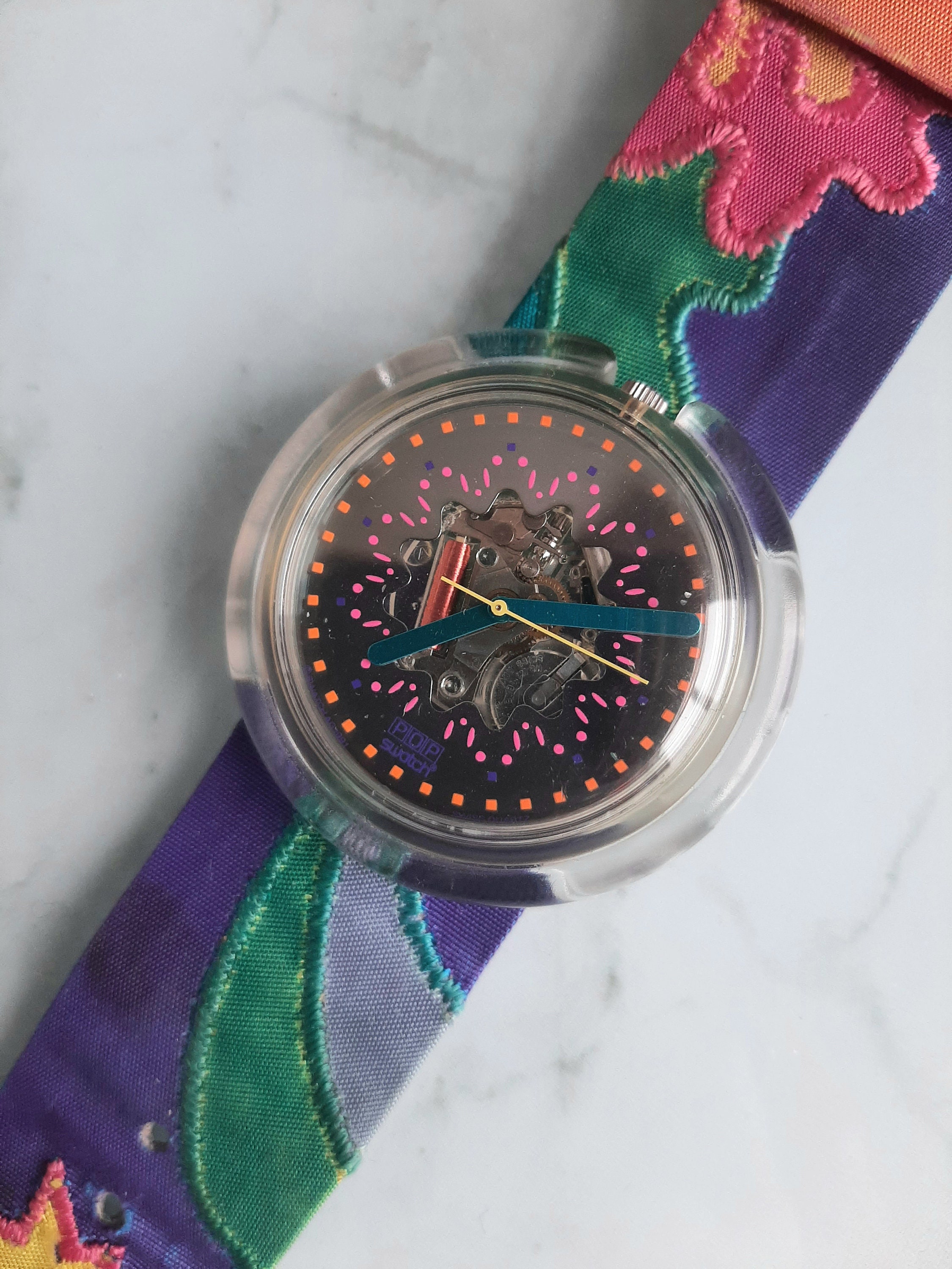 Vintage swatch pop watch - Etsy 日本