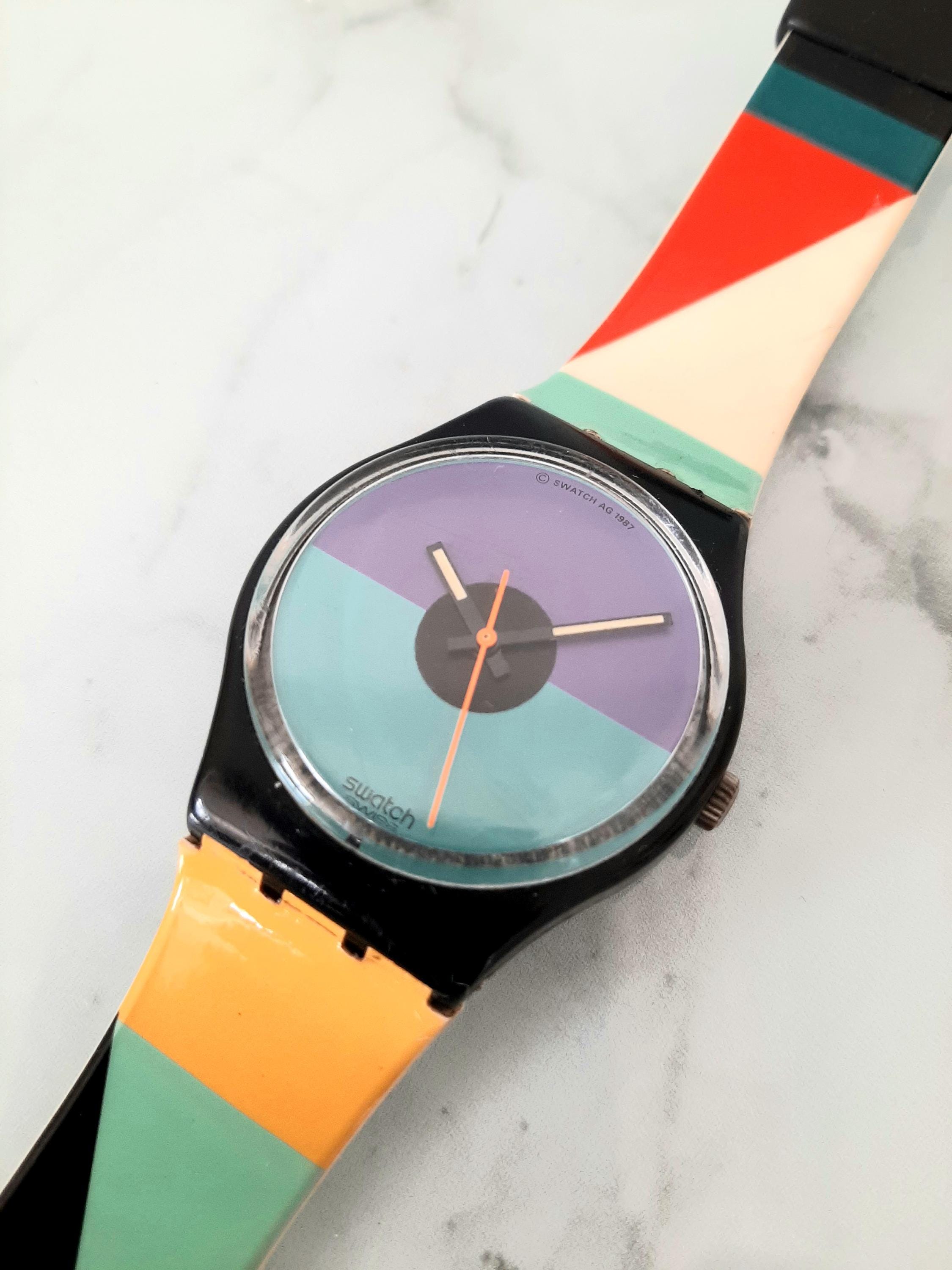 SWATCH アーティストモデル アクリルケース入り6本セット スウォッチ