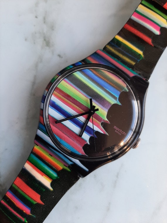 スウォッチ Timeisnevertimeenough SUOZ118 - Etsy 日本