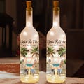 Personalized Couple Bottle Lamp, You & Me We Got This LED Night Light, Valentine Gift For Wife Girlfriend, Wedding Engagement Custom Gift