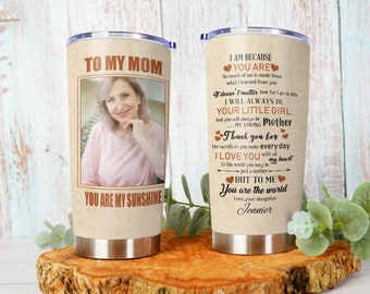Personalized To My Mom Tumbler - Gift Ideas for Mom