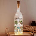 Personalized Bottle Lamp, You & Me We Got This Custom Couples Night Light, Romantic LED Gift for Anniversary, Valentines Day, Wedding