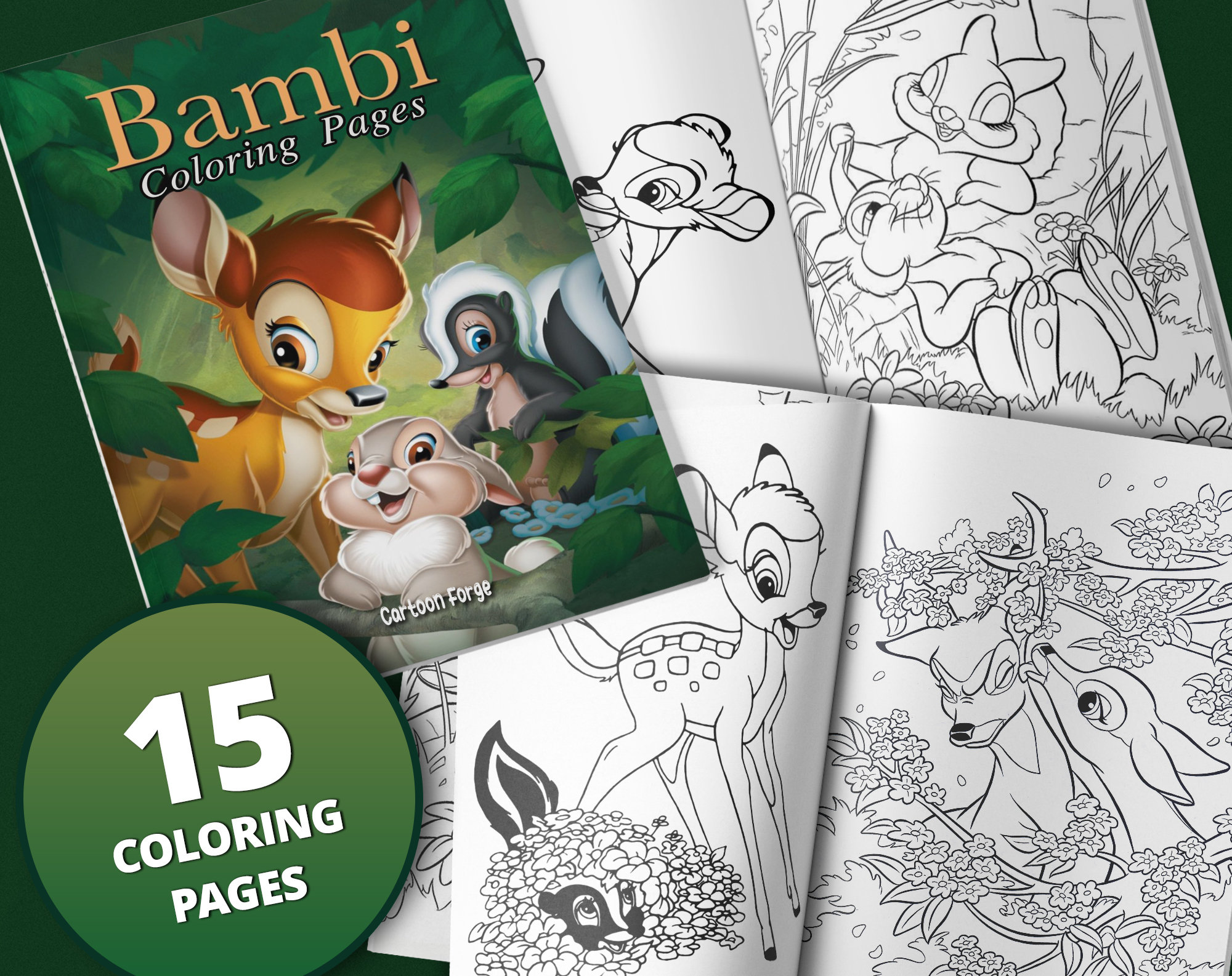 Disney Coloring Pages Bambi