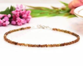 Tourmaline Anklet, Petro Tourmaline, Golden Tourmaline, Gold Filled, Dainty Anklet, Stacking Anklet, Gift for Her, Women Gift