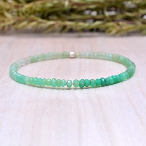 Chrysoprase Stretchy Bracelets Chrysoprase Stretchy Bracelets