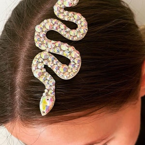 Ballroom Rhinestones Decorative Hairpiece. Dance jewelry. Dance hair accessories.
