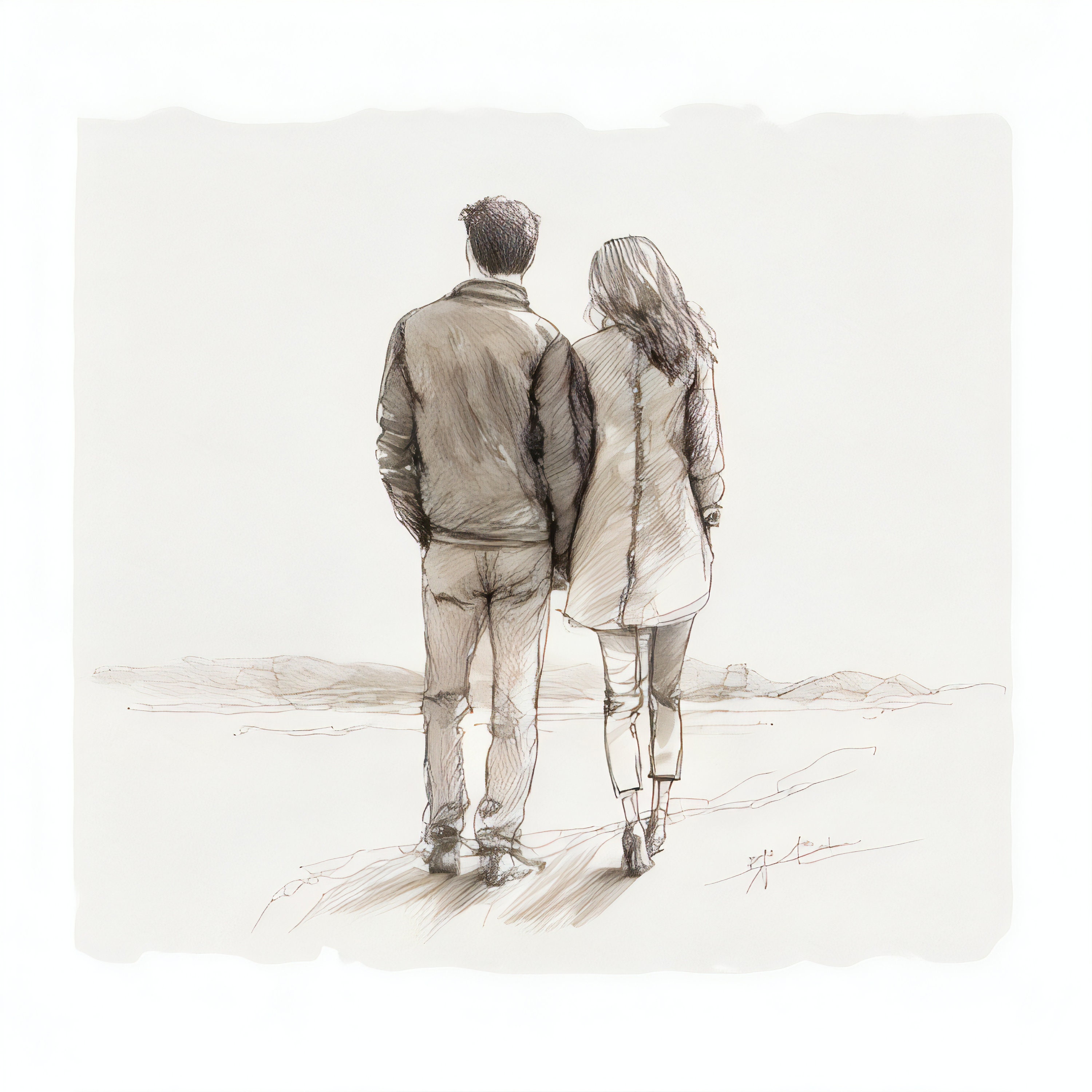 Romantic couple embrace in black and white sketch png download - 3804*4136  - Free Transparent Valentine Gift For Boyfriend png Download. - CleanPNG /  KissPNG