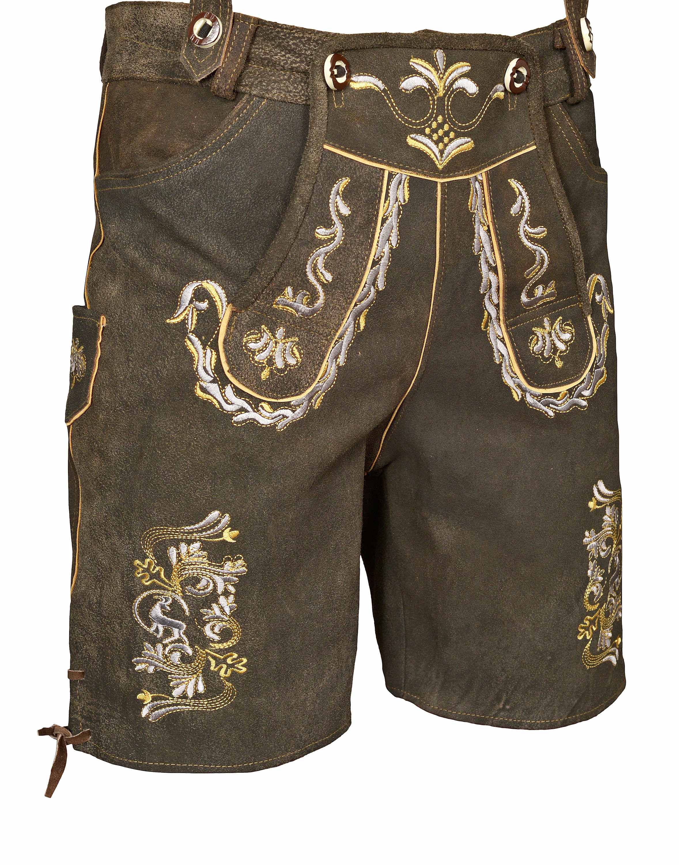 Bavarian leather trousers stock photo Image of clothing  15609788