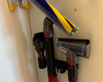 Wandmontierter konfigurierbarer Zubehörhalter für Dyson V7, V8, V10, V11, V15 Staubsauger