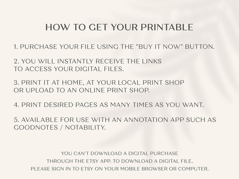 Note Taking Template Printable and Fillable Basic Digital - Etsy
