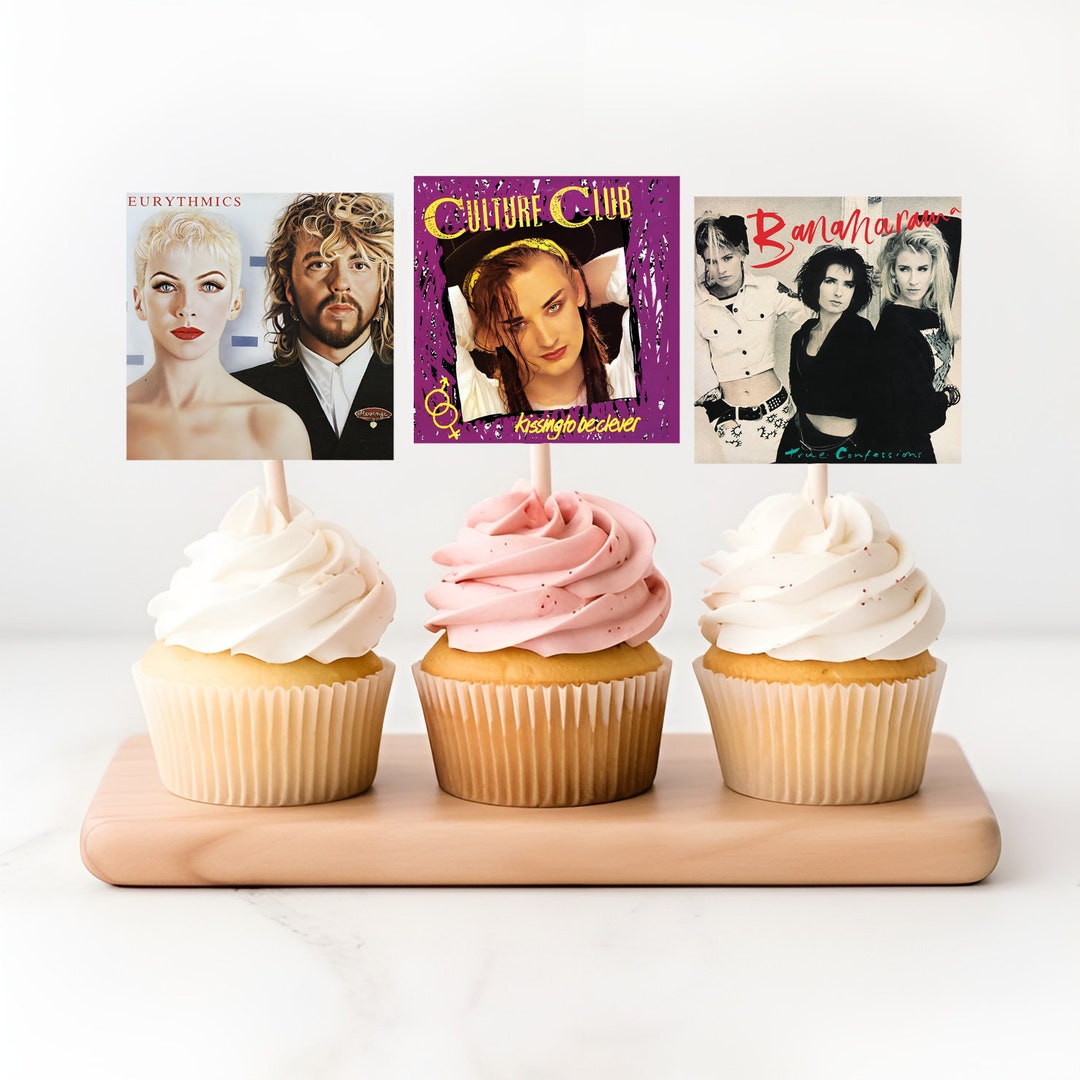 80 s British Pop Album Covers 2 X 2 Cupcake Etsy egyetemes-nukle-ris-meghaladja-english-pop-groups-1986-tengeri-csiga
