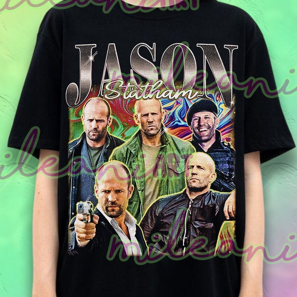 Jason Stat ham T-shirt | Vintage Shirt | Gift for Him Her Tees | Men Women Unisex Tshirt | MEA53