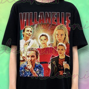 Limited Villanelle Shirt Jodie Comer Tshirt Oversize Tee Unisex Shirt ME285