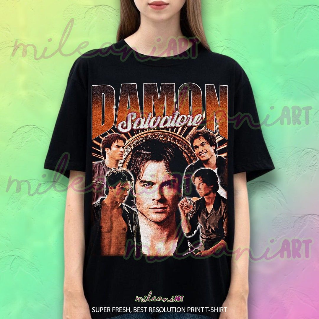 Retro Damon Salvatore Shirtdamon Salvatore Sweatshirt,damon Salvatore